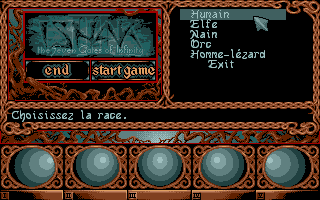 Ishar III - The Seven Gates of Infinity atari screenshot