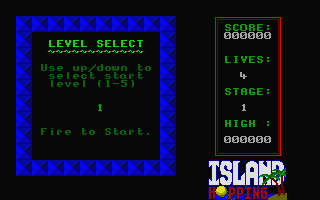 Island Hopping atari screenshot
