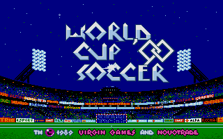 World Cup Soccer Italia '90 atari screenshot