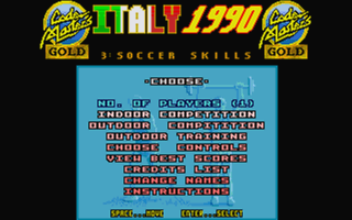 Italia 1990 atari screenshot