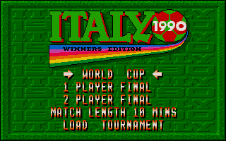 Italy 1990 - Winners Edition atari screenshot