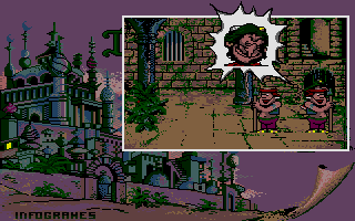 Iznogoud atari screenshot
