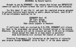 Jacereball — screenshot 1