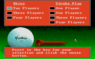 Jack Nicklaus' Greatest 18 Holes of Major Championship Golf atari screenshot