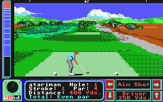 Jack Nicklaus Presents - The International Course Disk atari screenshot