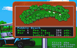 Jack Nicklaus Presents - The Great Courses of The US Open atari screenshot
