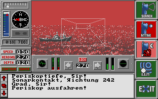 Jagd auf Roter Oktober atari screenshot