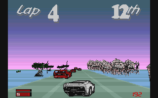 Jaguar XJ220 atari screenshot