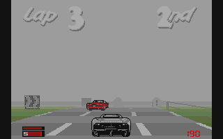 Jaguar XJ220 atari screenshot