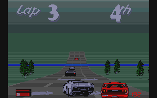 Jaguar XJ220 atari screenshot