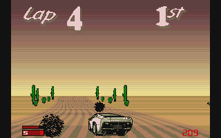 Jaguar XJ220 atari screenshot