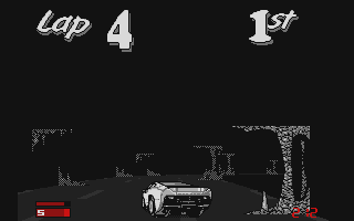 Jaguar XJ220 atari screenshot