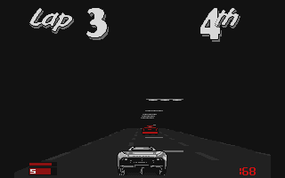 Jaguar XJ220 atari screenshot