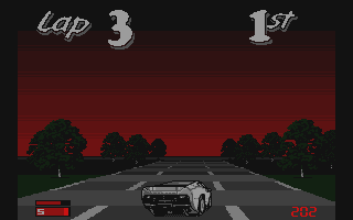 Jaguar XJ220 atari screenshot