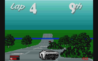 Jaguar XJ220 atari screenshot