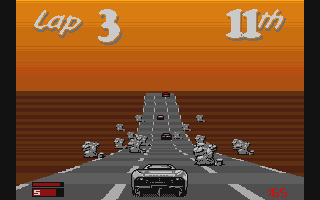 Jaguar XJ220 atari screenshot