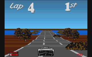 Jaguar XJ220 atari screenshot