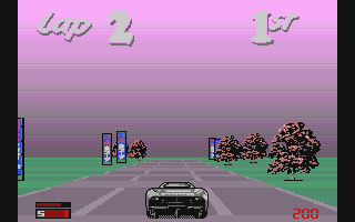 Jaguar XJ220 atari screenshot