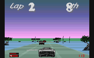 Jaguar XJ220 atari screenshot