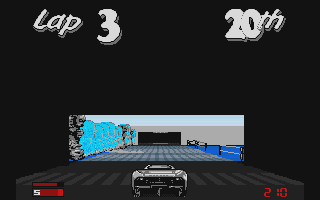 Jaguar XJ220 atari screenshot