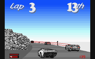 Jaguar XJ220 atari screenshot