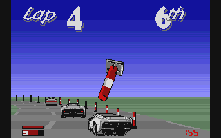 Jaguar XJ220 atari screenshot