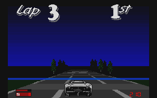 Jaguar XJ220 atari screenshot