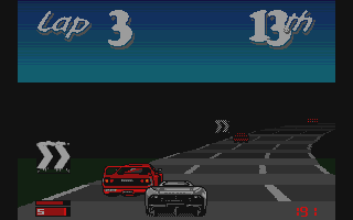 Jaguar XJ220 atari screenshot