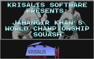 Jahangir Khan World Championship Squash atari screenshot