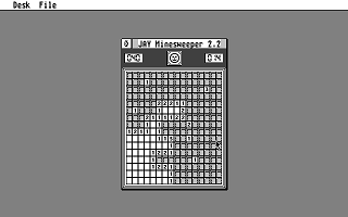 Jay Minesweeper atari screenshot