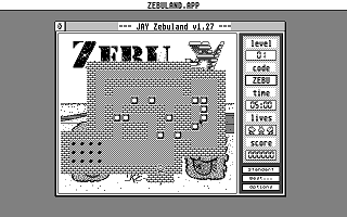 Jay Zebuland atari screenshot
