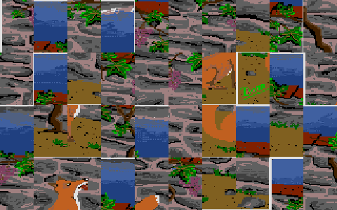 Je Reconstitue les Fables de La Fontaine atari screenshot