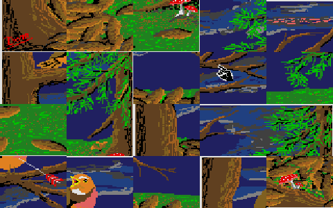 Je Reconstitue les Fables de La Fontaine atari screenshot