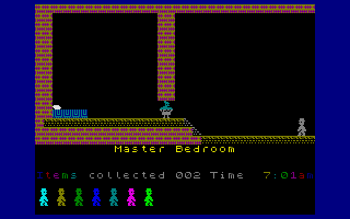 Jet Set Willy atari screenshot
