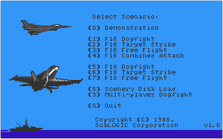 Jet atari screenshot