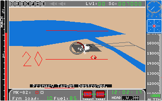 Jet atari screenshot