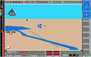 Jet atari screenshot