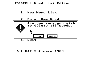 Jigspell atari screenshot