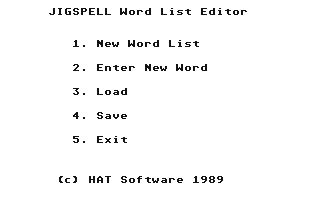 Jigspell atari screenshot