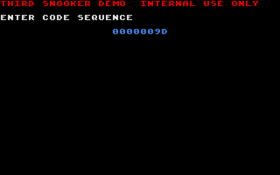 Jimmy White's Whirlwind Snooker atari screenshot