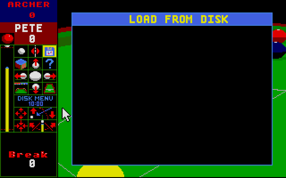 Jimmy White's Whirlwind Snooker atari screenshot
