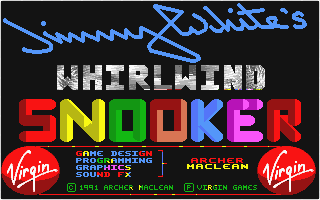 Jimmy White's Whirlwind Snooker — screenshot 1