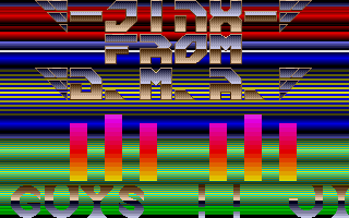 Jinx first Screen atari screenshot