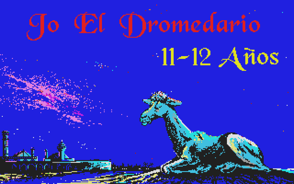 Jo el Dromedario - 11-12 Años