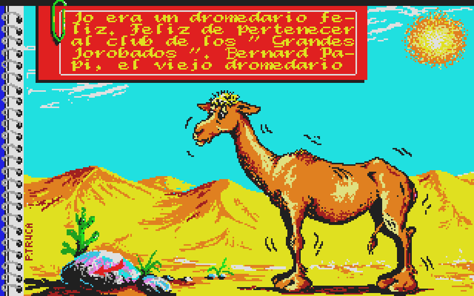 Jo el Dromedario - 11-12 Años atari screenshot