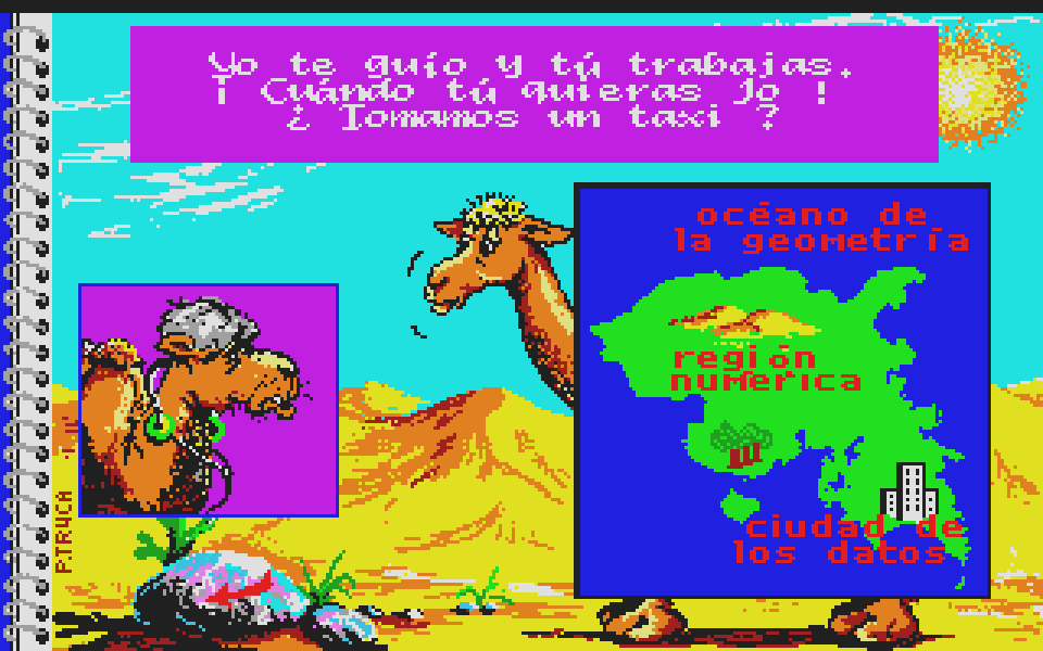 Jo el Dromedario - 11-12 Años atari screenshot