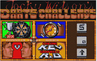 Jocky Wilson's Darts atari screenshot
