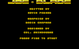 Joe Blade — screenshot 1