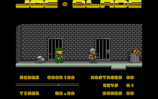 Joe Blade atari screenshot