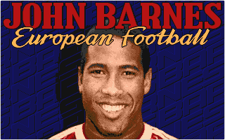 John Barnes European Football atari screenshot
